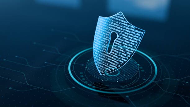 Bouclier numérique symbolisant la cybersécurité
